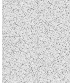 4105-86633 - Bulan Silver Abstract Lines Wallpaper by A Street