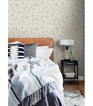 4105-86641 - Diorite Silver Splatter Wallpaper by A Street