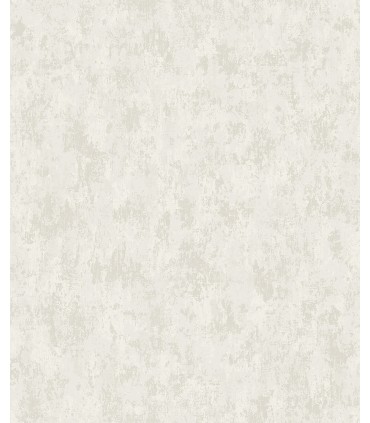 4105-86657 - Haliya White Metallic Plaster Wallpaper by A Street