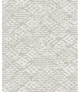 4105-86620 - Helene Silver Glitter Geometric Wallpaper by A Street
