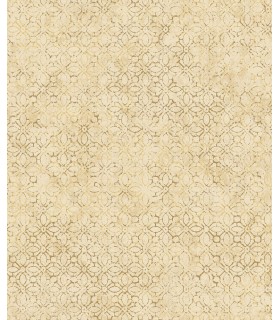 4105-86664 - Khauta Gold Floral Geometric Wallpaper by A Street