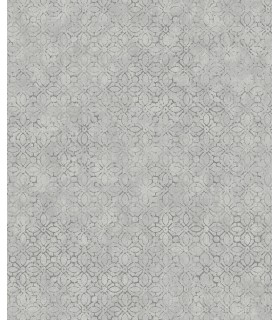 4105-86665 - Khauta Sterling Floral Geometric Wallpaper by A Street