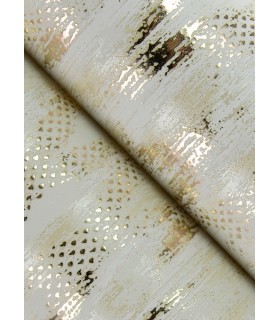 4105-86604 - Kintana Gold Abstract Trellis Wallpaper by A Street