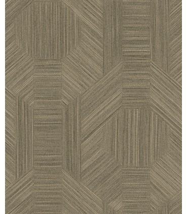 4105-86630 - Ladon Brown Metallic Texture Wallpaper by A Street