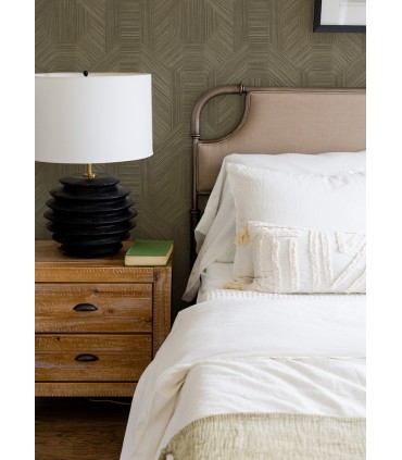 4105-86630 - Ladon Brown Metallic Texture Wallpaper by A Street