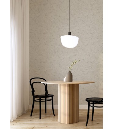 4105-86651 - Mahina Silver Floral Vine Wallpaper by A Street