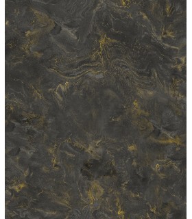 4105-86619 - Meness Black Metallic Marbling Wallpaper by A Street