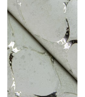 4105-86608 - Pilak Silver Ogee Tile Wallpaper by A Street