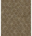 4105-86655 - Rauta Brass Hexagon Tile Wallpaper by A Street