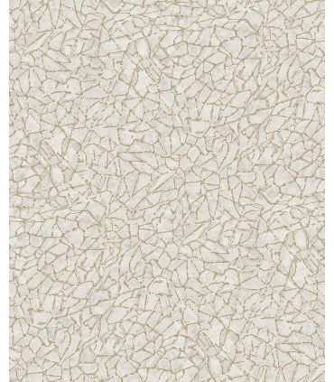 4105-86624 - Soma Silver Metallic Crackling Wallpaper by A Street