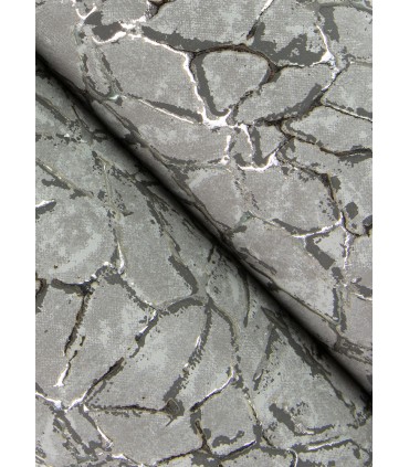4105-86626 - Soma Sterling Metallic Crackling Wallpaper by A Street