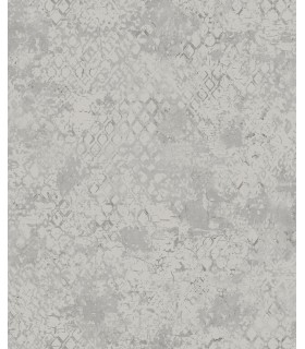 4105-86616 - Zilarra Light Grey Abstract Snakeskin Wallpaper by A Street