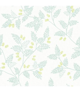 4074-26601 - Ardell Seafoam Botanical Wallpaper by A Street