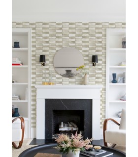 4074-26646 - Braden TaupeTile Wallpaper by A Street