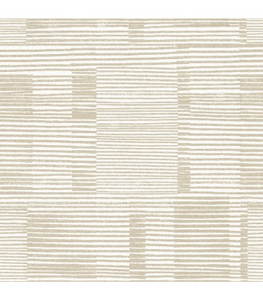 4074-26619 - Callaway Beige Woven Stripes Wallpaper by A Street