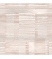 4074-26618 - Callaway Pink Woven Stripes Wallpaper by A Street