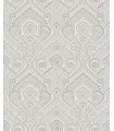 4074-26612 - Fernback Grey Ornate Botanical Wallpaper by A Street