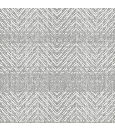 4074-26650 - Glynn Grey Chevron Wallpaper by A Street