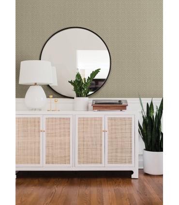 4074-26653 - Glynn Neutral Chevron Wallpaper by A Street
