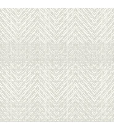 4074-26651 - Glynn Silver Chevron Wallpaper by A Street