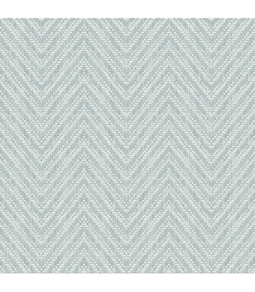 4074-26649 - Glynn Sky Blue Chevron Wallpaper by A Street