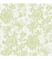 4074-26628 - Helen Light Green Floral Trail Wallpaper by A Street