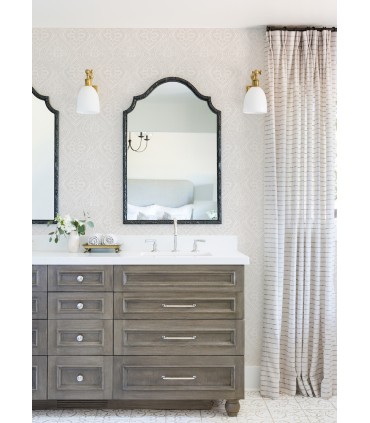 4074-26641 - Scout Lavender Floral Ogee Wallpaper by A Street