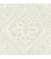 4074-26643 - Scout Moss Floral Ogee Wallpaper by A Street