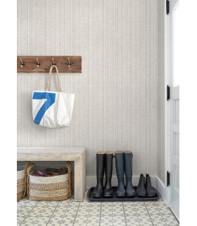 4074-26659 - Simon Nuetral Woven Texture Wallpaper by A Street