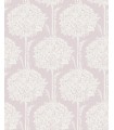 4074-26623 - Zaria Lavender Topiary Wallpaper by A Street
