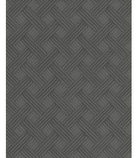 RRD7651 - Wickwork Wallpaper 52" Width-Industrial Interiors by York