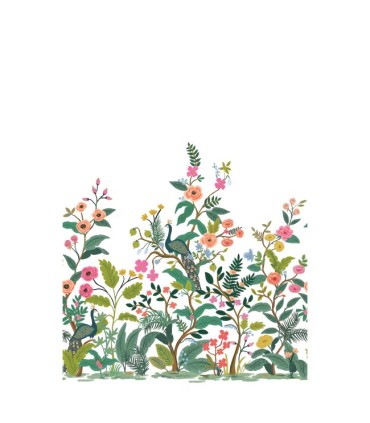 RP7397M - Peacock Wallpaper Mural by Rifle Paper Co.