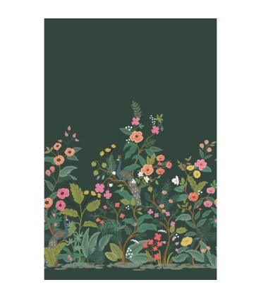 RP7398M - Peacock Wallpaper Mural by Rifle Paper Co.