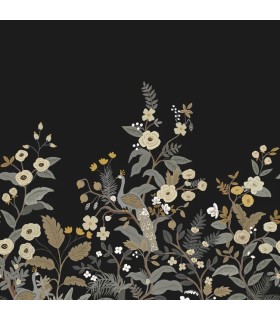 RP7399M - Peacock Wallpaper Mural by Rifle Paper Co.