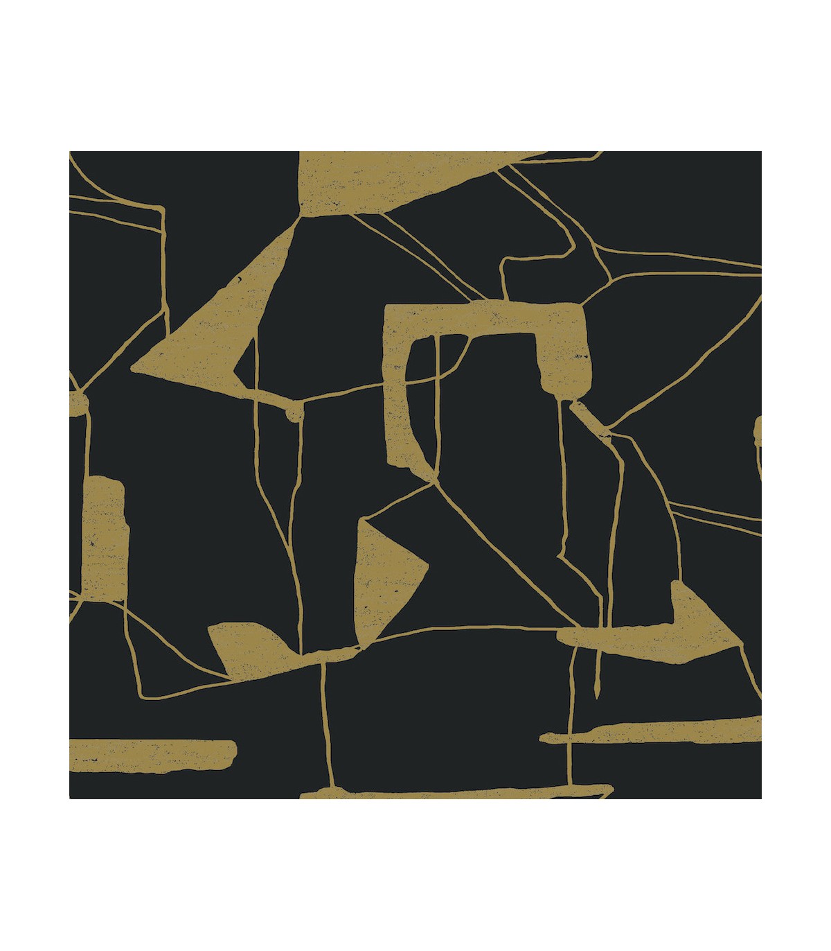 MD7115 - Black & Gold Abstract Geo Wallpaper- Modern Metals 2 MD7115 - Black & Gold Abstract Geo Wallpaper- Modern Metals 2