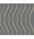 MD7176 - Smoke and Gold Graceful Geo Wallpaper- Modern Metals 2