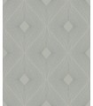 MD7132 -  Fog Grey and Silver Harlowe Wallpaper- Modern Metals 2