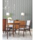 MD7163 - Charcoal & Silver Luminous Leaves Wallpaper- Modern Metals 2