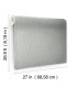 MD7154 - Spa & Silver Metallic Cascade Wallpaper- Modern Metals 2