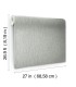 MD7153 - Pale Green and Silver Metallic Cascade Wallpaper- Modern Metals 2