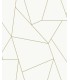 MD7182 - White & Gold Nazca Wallpaper - Modern Metals 2