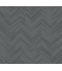 MD7226 - Charcoal and Silver Polished Chevron Wallpaper- Modern Metals 2