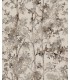 NW3584 - Khaki & Multi Shimmering Foliage Wallpaper-Modern Metals 2
