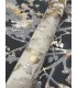 NW3584 - Khaki & Multi Shimmering Foliage Wallpaper-Modern Metals 2