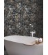 NW3580 - Black & Multi Shimmering Foliage Wallpaper-Modern Metals 2