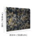 NW3580 - Black & Multi Shimmering Foliage Wallpaper-Modern Metals 2
