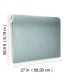 MD7193 - Blue and Silver Sprigs Wallpaper- Modern Metals 2
