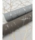 MD7121 - Mocha and Silver Trees Silhouette Wallpaper- Modern Metals 2