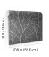MD7125 - Charcoal and Silver Trees Silhouette Wallpaper- Modern Metals 2
