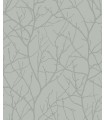 MD7123 - Blue and Silver Trees Silhouette Wallpaper- Modern Metals 2